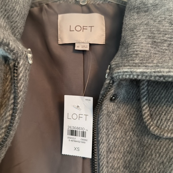 Super cute Loft coat grey women's can - Picture 3 of 9
